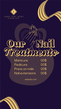 Nail Treatments List TikTok Video