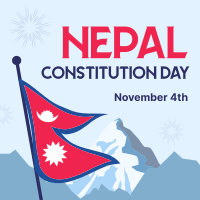 Nepal Day Instagram Post