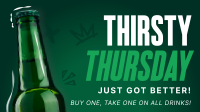Thirsty Thursday Promo Animation