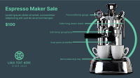 Coffee Maker Facebook Event Cover