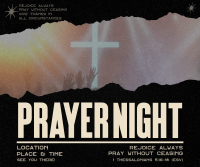 Modern Prayer Night Facebook Post