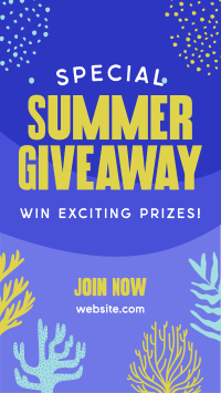 Corals Summer Giveaway Instagram Reel Image Preview