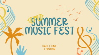 Fun Summer Playlist Facebook Event Cover