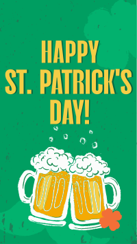 St. Patrick's Beer Greeting Facebook Story
