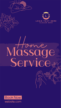 Home Massage Service YouTube Short