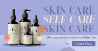 Skin Care Products Facebook Ad