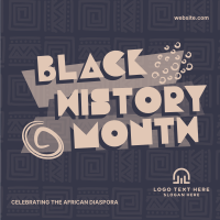 African Diaspora Celebration Linkedin Post Design