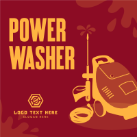 Power Washer Rental Instagram Post