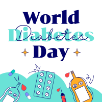 World Diabetes Day Instagram Post example 2