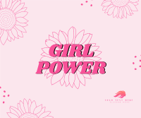 Girl Power Facebook Post