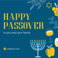 Happy Passover Instagram Post