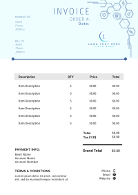 Cyber Technology Invoice