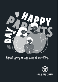 Love Your Parents Flyer Image Preview