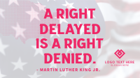 Human Rights Quote Animation