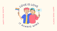 Love is Love Zoom Background