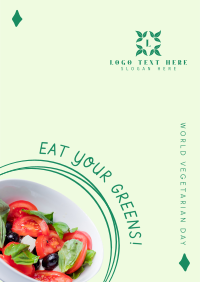 Eat Your Greens Poster