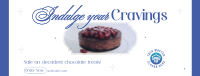 Chocolate Craving Sale Facebook Cover Image Preview