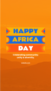 Africa Day! Facebook Story