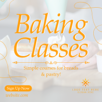 Baking Classes Instagram Post