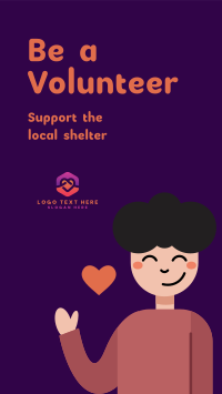 Children Shelter Volunteer Facebook Story