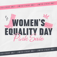 Women Equality Sale Instagram Post