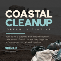 Coastal Cleanup Linkedin Post