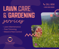 Lawn Care & Gardening Facebook Post