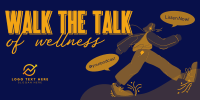 Walk Wellness Podcast Twitter Post