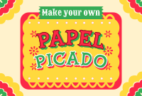 Papel Picado DIY Pinterest Cover Image Preview