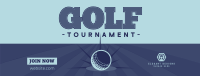 Clean Golf Tournament Facebook Cover Image Preview