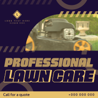 Trusted Lawn Care Instagram Post Design