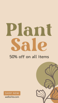 Artistic Plant Sale Video