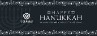 Floral Hanukkah Facebook Cover Image Preview