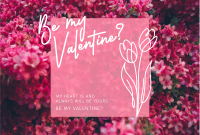 Sweet Pink Valentine Pinterest Cover