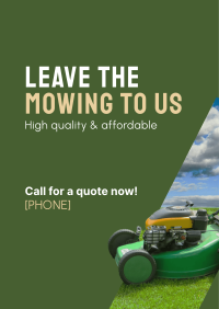 Mowing Service Flyer