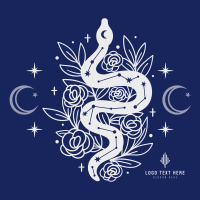 Celestial Snake T-shirt Image Preview