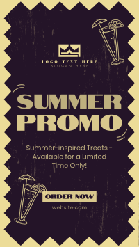 Cafe Summer Promo Facebook Story