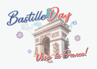 Bastille Day Postcard example 4