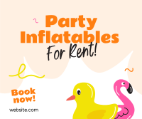 Party Inflatables Rentals Facebook Post