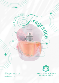 Elegant New Perfume Flyer