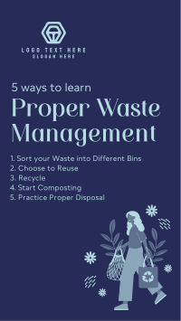 Proper Waste Management Facebook Story