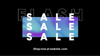 Gradient Flash Sale Facebook Event Cover