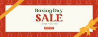 Boxing Day Sale Facebook Cover