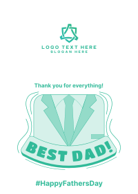 Best Dad Poster