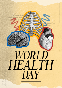 Vintage World Health Day Poster