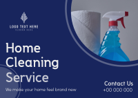 Quality Cleaning Service Postcard