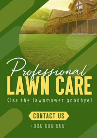 Professional Lawn Cleaning Flyer