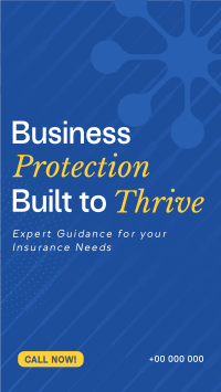 Minimalist Business Protection Insurance Video