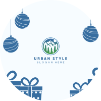 Festive Christmas Presents Pinterest Profile Picture Design