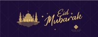 Eid Blessings Facebook Cover Image Preview